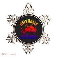 Fishing Ofishally Retired Gift Ornament thumb 0