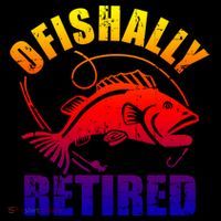 Fishing Ofishally Retired Gift Ornament thumb 1
