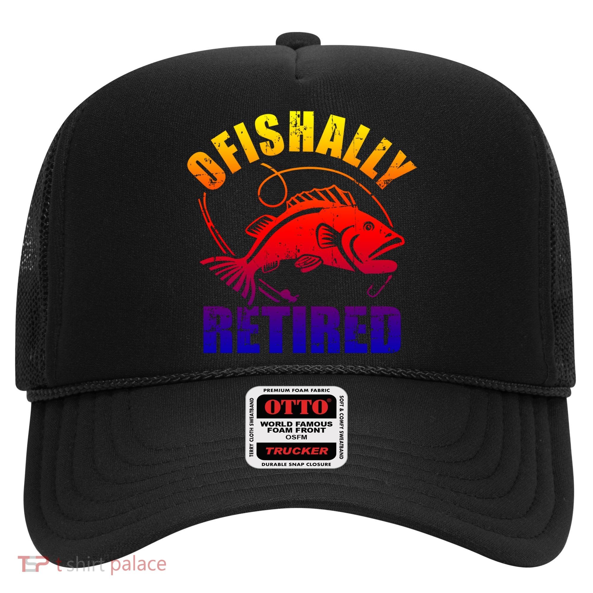 Fishing Ofishally Retired Gift Hat