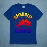 Fishing Ofishally Retired Gift T-Shirt thumb 5