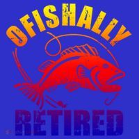 Fishing Ofishally Retired Gift Women's Long Sleeve Shirt thumb 2