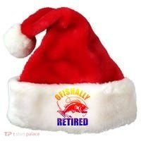 Fishing Ofishally Retired Gift Santa Hat thumb 0