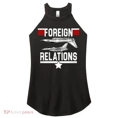 Foreign Relations Women's Perfect Tri Rocker Tank
