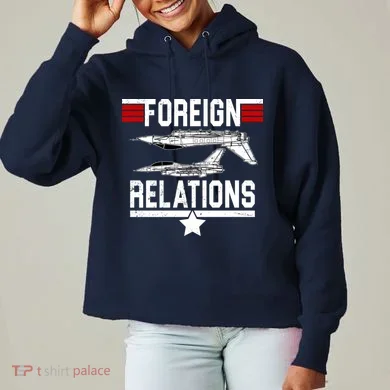 Foreign Relations Ladies Heavyweight Boxy Pullover Hoodie