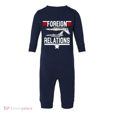 Foreign Relations Infant Fleece One Piece