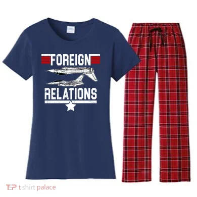Foreign Relations Women's Flannel Pajama Set