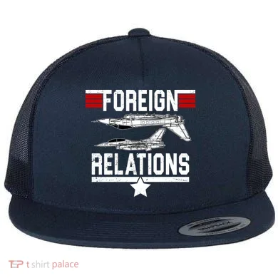 Foreign Relations Flat Bill Trucker Hat