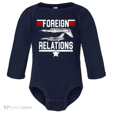 Foreign Relations Baby Long Sleeve Bodysuit
