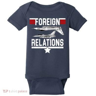 Foreign Relations Baby Bodysuit