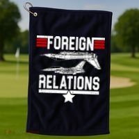 Foreign Relations Golf Towel thumb 1