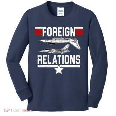 Foreign Relations Kids Long Sleeve Shirt