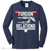 Foreign Relations Kids Long Sleeve Shirt thumb 0