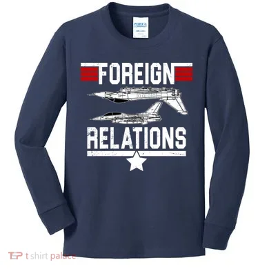 Foreign Relations Kids Long Sleeve Shirt
