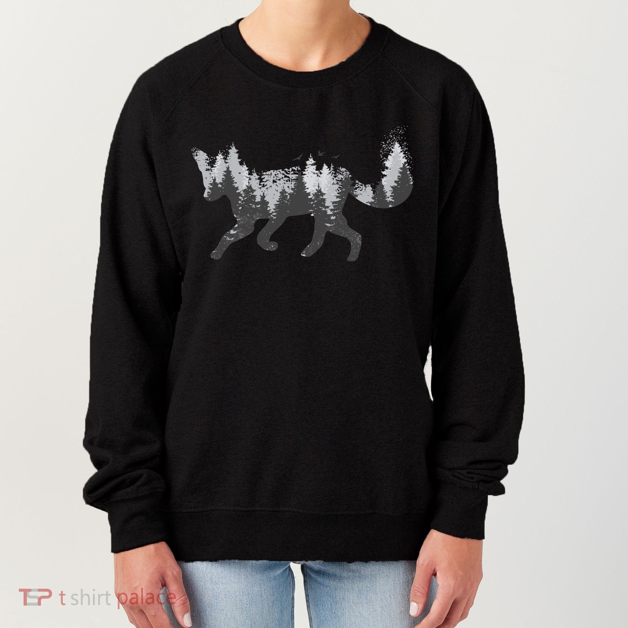 Forest Fox Animal Women's Sweatshirt