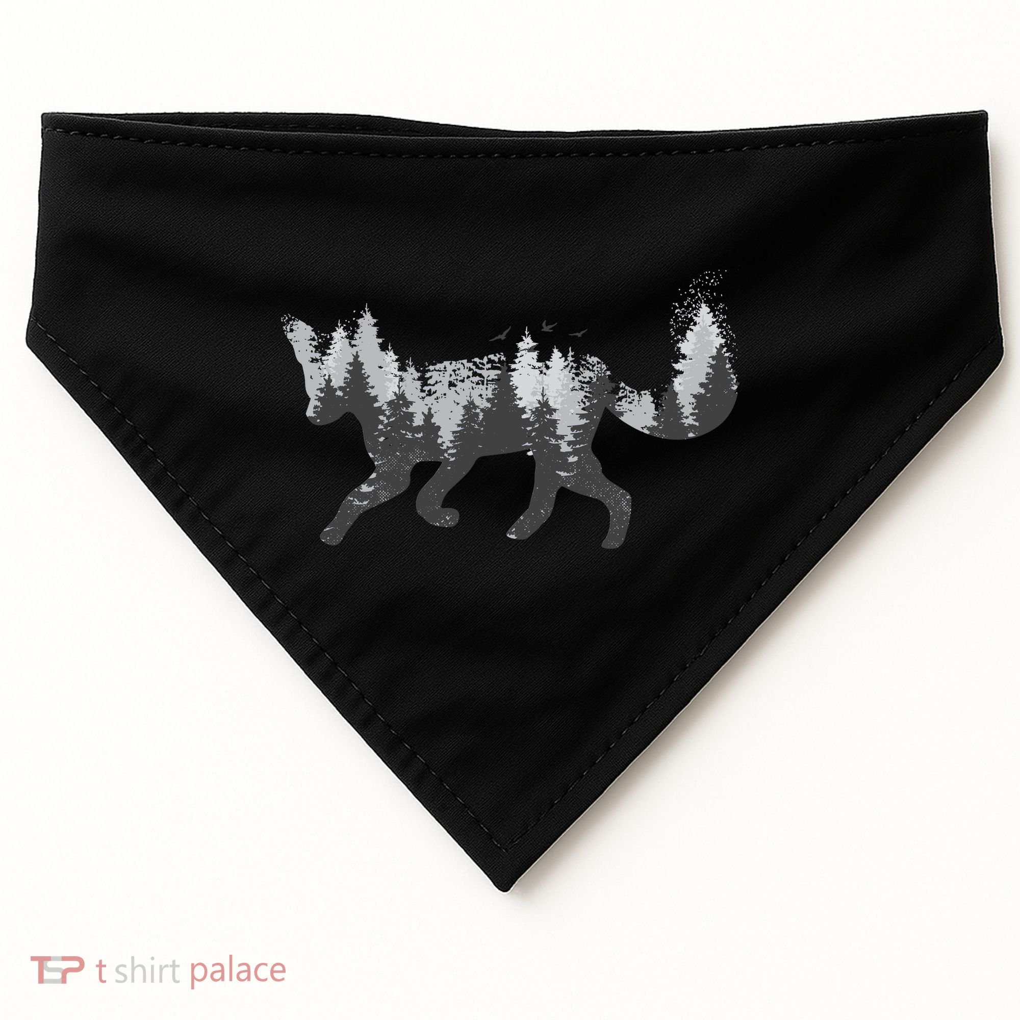 Forest Fox Animal USA-Made Doggie Bandana