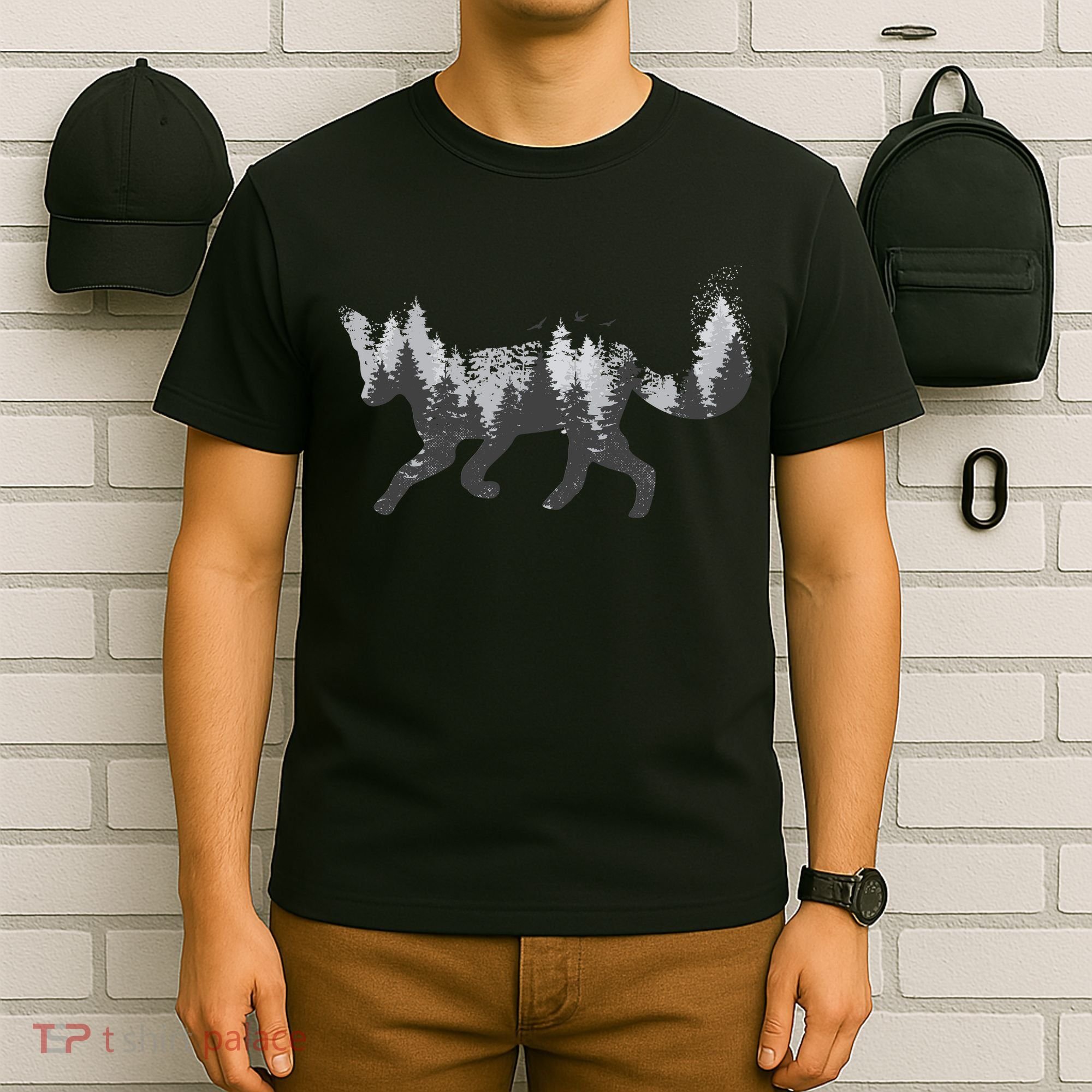 Forest Fox Animal T-Shirt