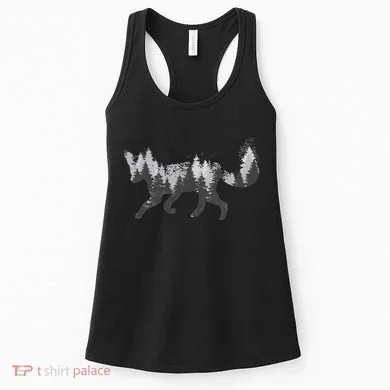 Forest Fox Animal Women's Tank Top