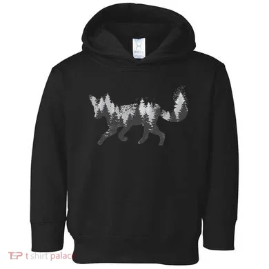 Forest Fox Animal Toddler Hoodie