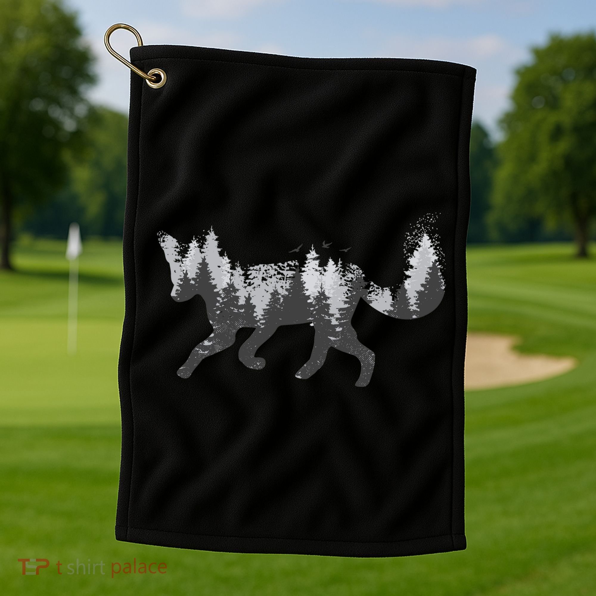 Forest Fox Animal Golf Towel