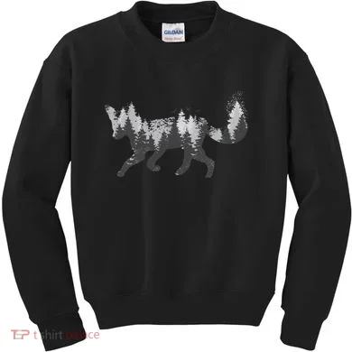 Forest Fox Animal Kids Sweatshirt
