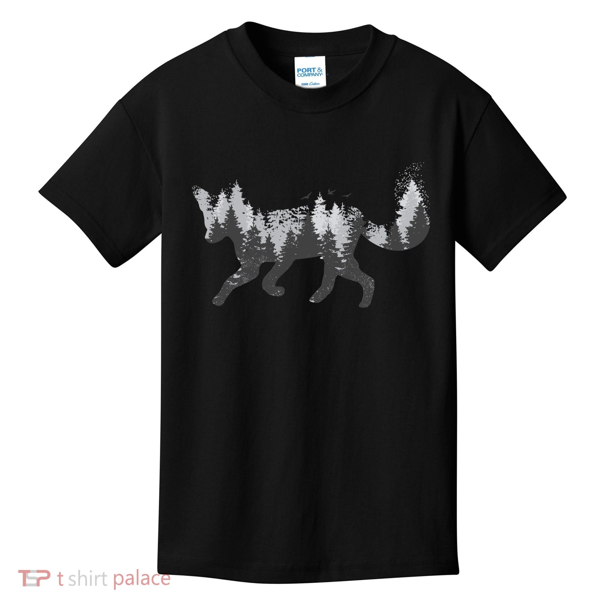 Forest Fox Animal Kids T-Shirt