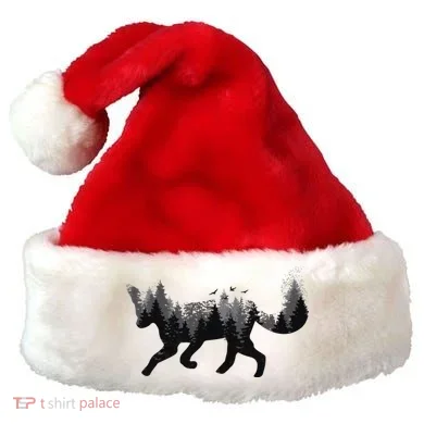 Forest Fox Animal Santa Hat