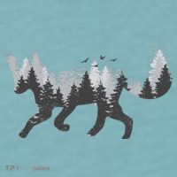 Forest Fox Animal Sueded Cloud Jersey T-Shirt thumb 2
