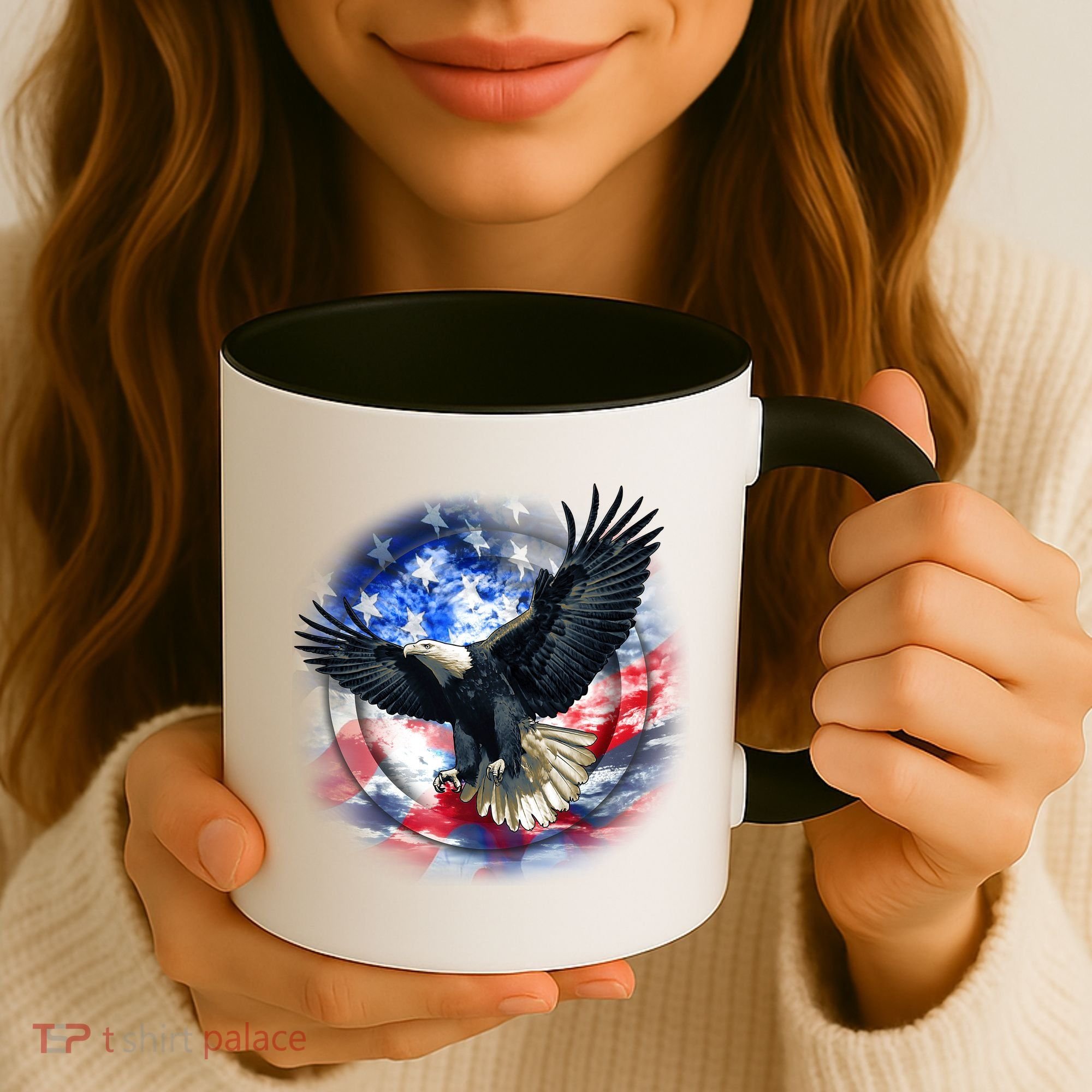 Forever Free United States Eagle Coffee Mug