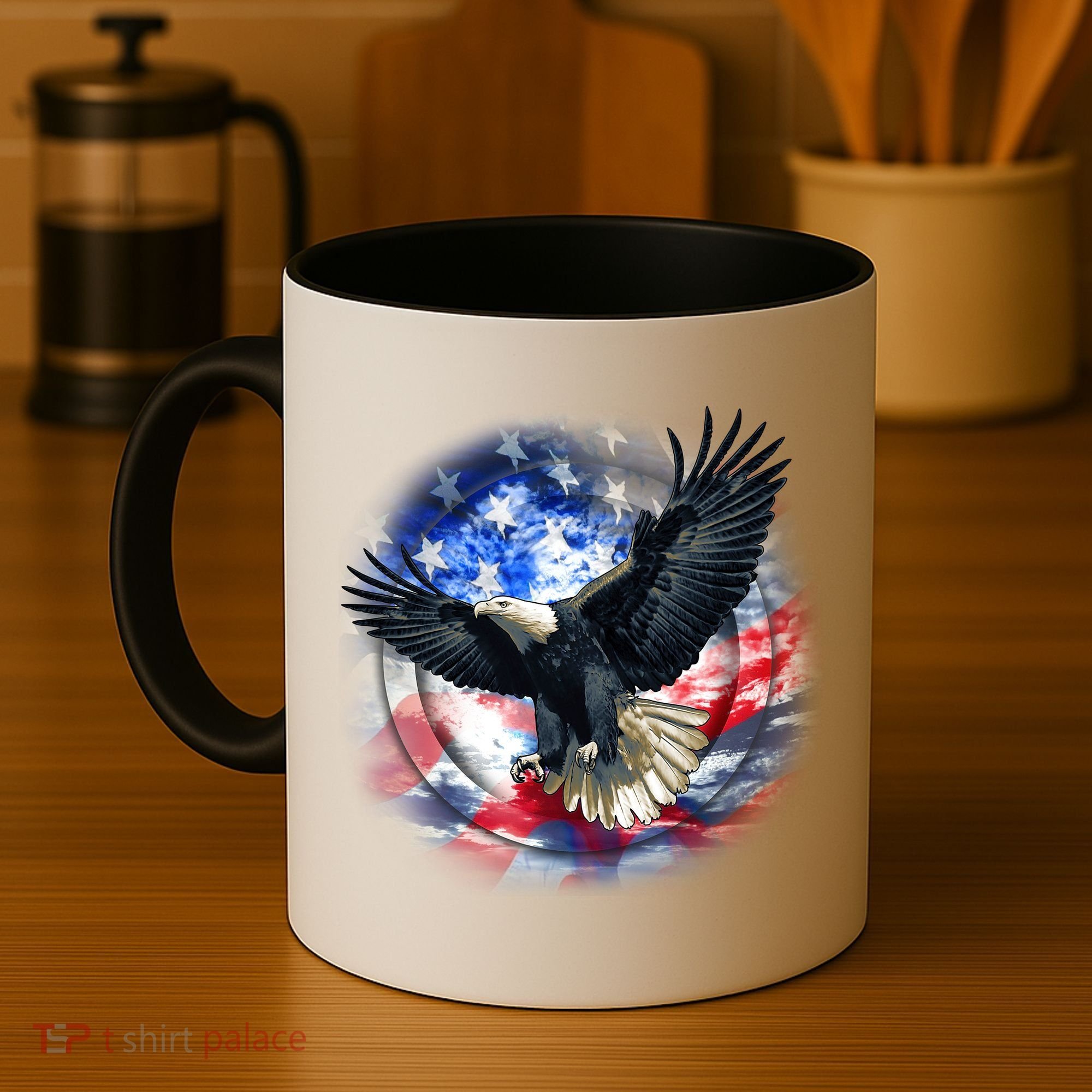 Forever Free United States Eagle Coffee Mug