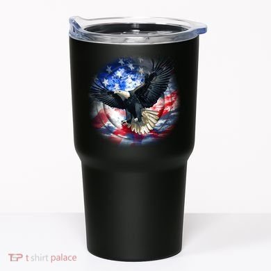 Forever Free United States Eagle Tumbler