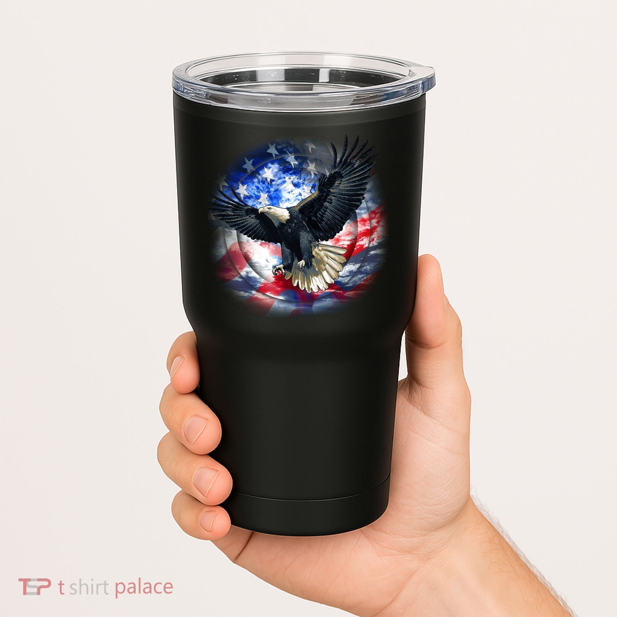 Forever Free United States Eagle Tumbler
