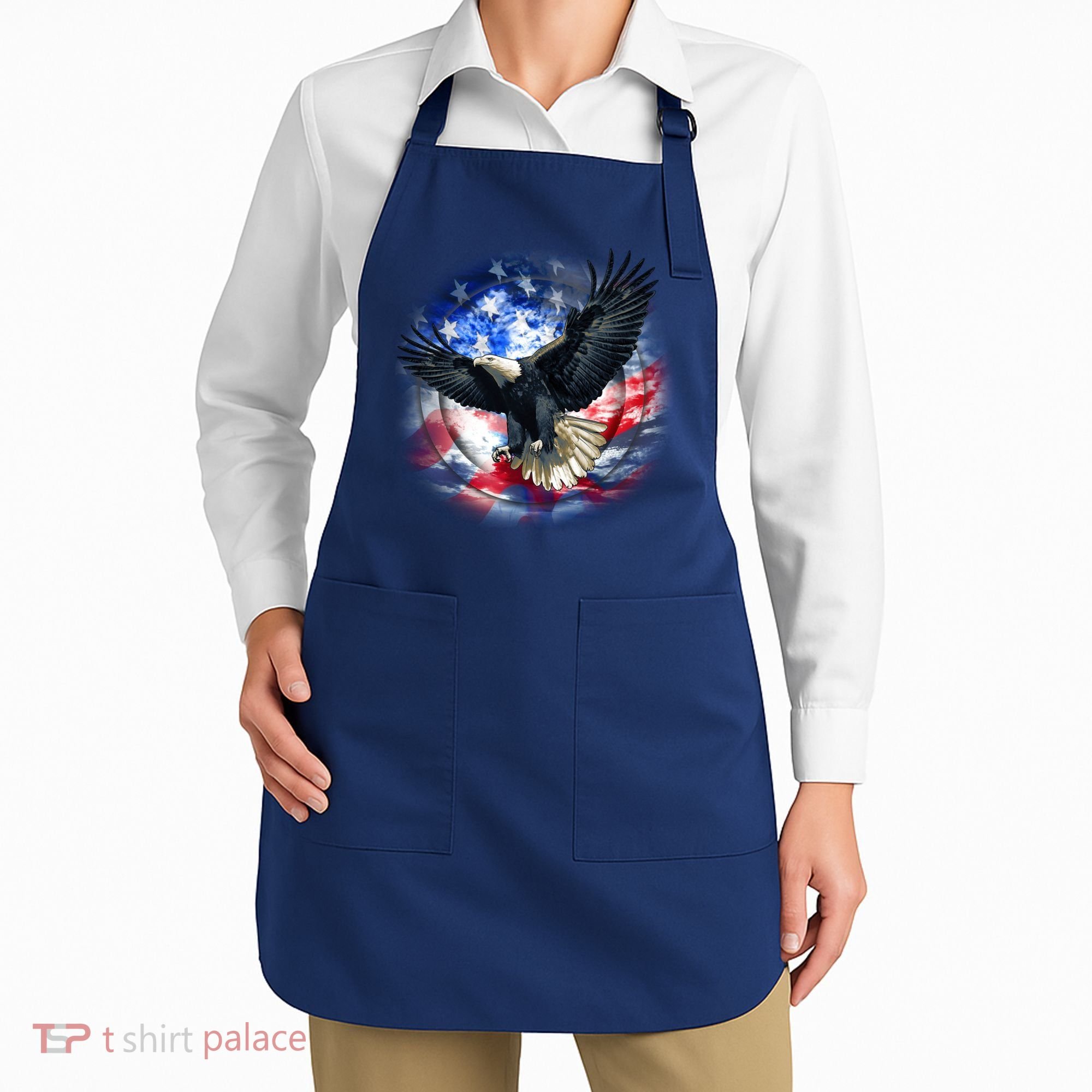 Forever Free United States Eagle Apron