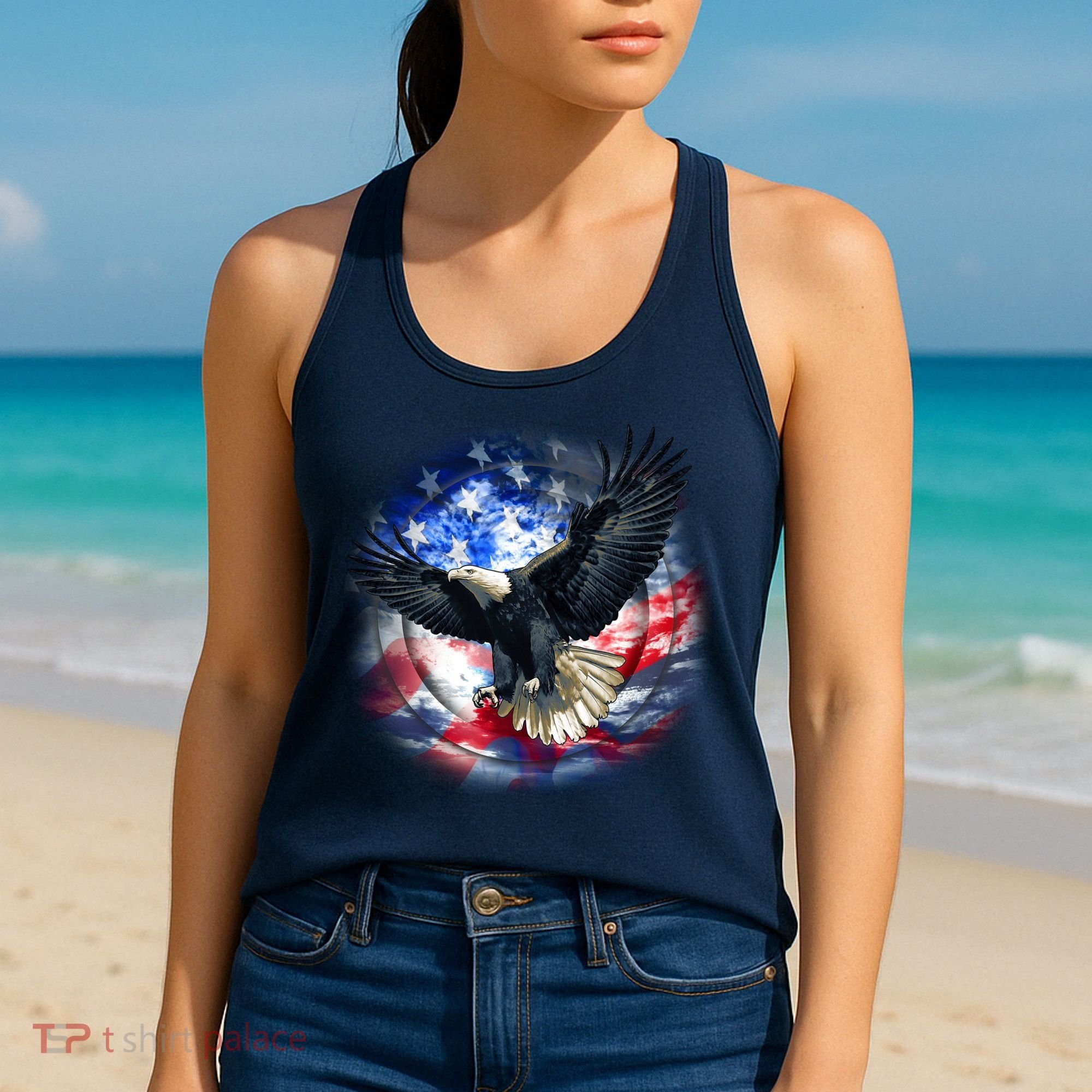 Forever Free United States Eagle Women's Tank Top