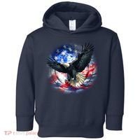 Forever Free United States Eagle Toddler Hoodie thumb 0