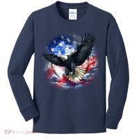 Forever Free United States Eagle Kids Long Sleeve Shirt thumb 0