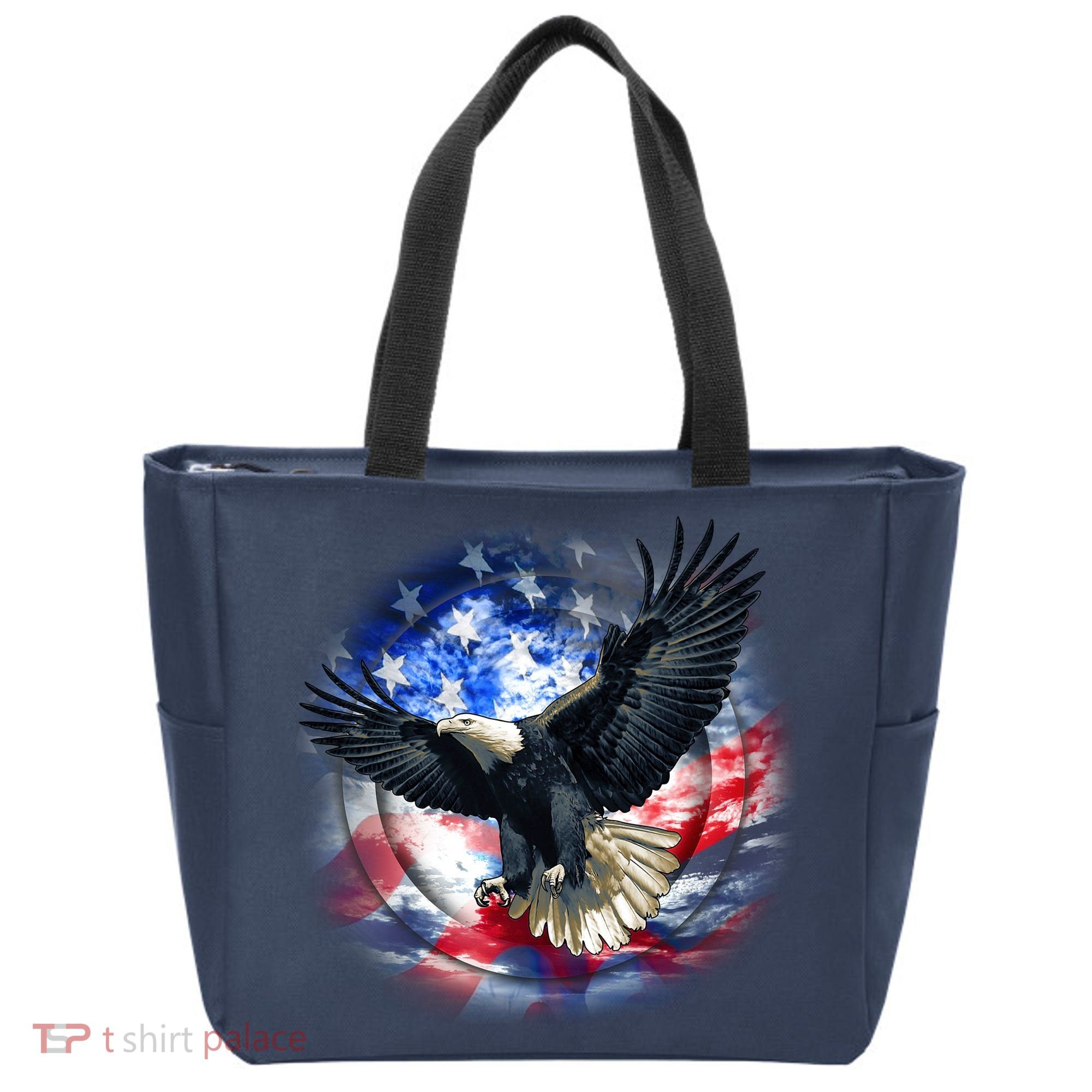 Forever Free United States Eagle Tote Bag