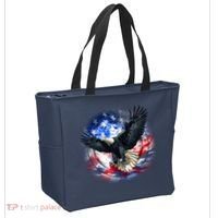 Forever Free United States Eagle Tote Bag thumb 2