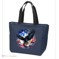 Forever Free United States Eagle Tote Bag thumb 3