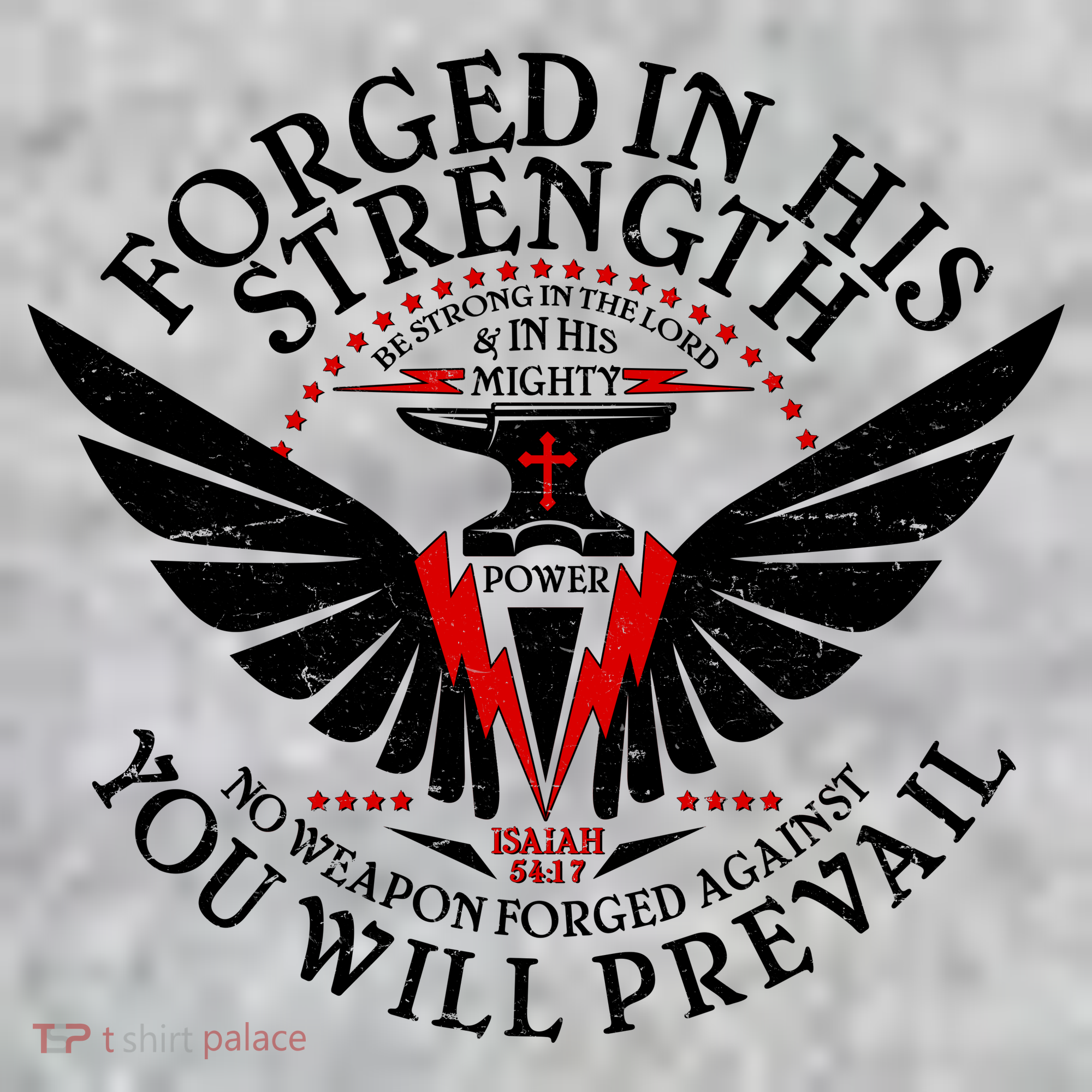 Forged In His Strength Pajama Set