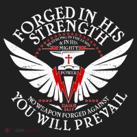 Forged In His Strength Women's Sweatshirt thumb 2