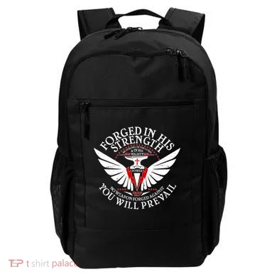 Forged In His Strength Backpack