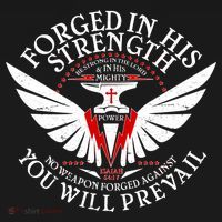 Forged In His Strength Button thumb 1
