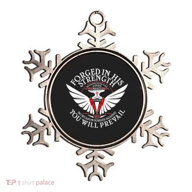 Forged In His Strength Ornament
