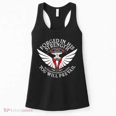 Forged In His Strength Women's Tank Top