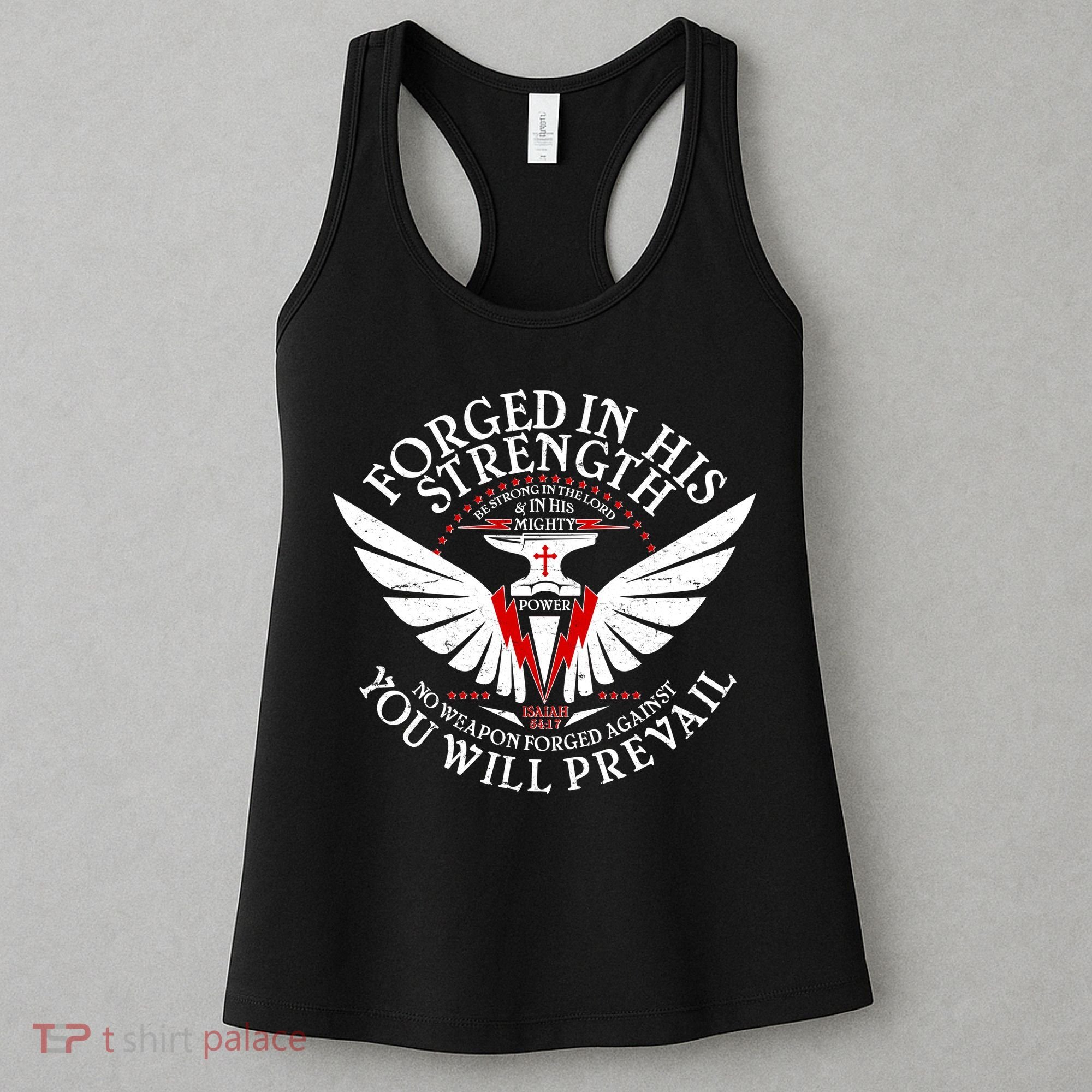 Forged In His Strength Women's Tank Top