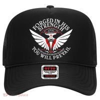 Forged In His Strength Hat thumb 0