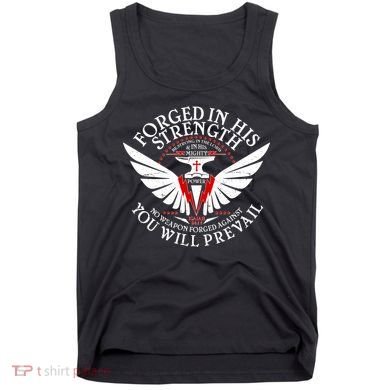 Forged In His Strength Tank Top
