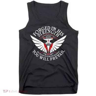 Forged In His Strength Tank Top