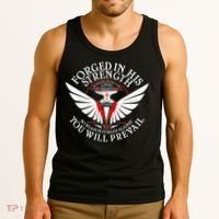 Forged In His Strength Tank Top thumb 3
