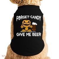 Forget Candy Give Me Beer Doggie Tank thumb 0